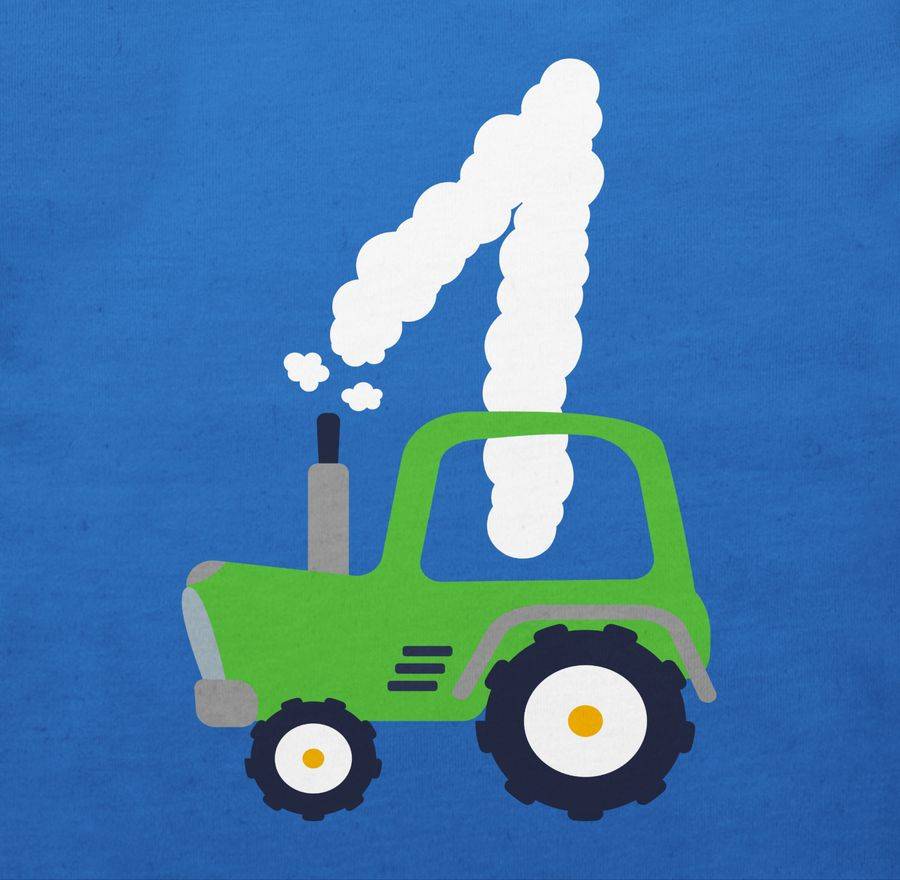 Shirtracer Traktor Geburtstag Eins: T-Shirt Turnbeutel Shirtracer