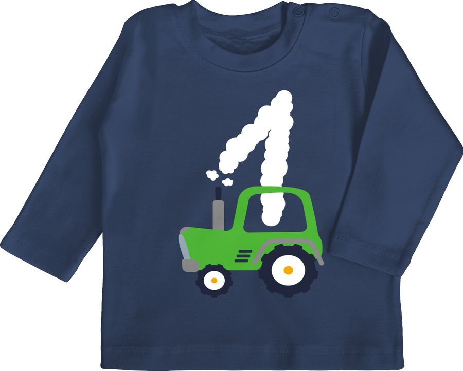 Shirtracer Traktor Geburtstag Eins: T-Shirt Turnbeutel Shirtracer