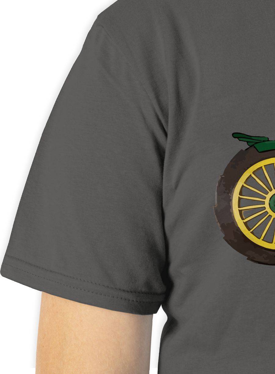 Shirtracer Traktor Hirsch Deer: Tshirt Rucksack Shirtracer