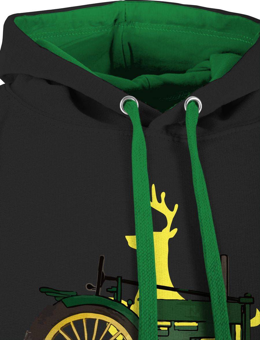 Shirtracer Traktor Hirsch Deer: Tshirt Rucksack Shirtracer