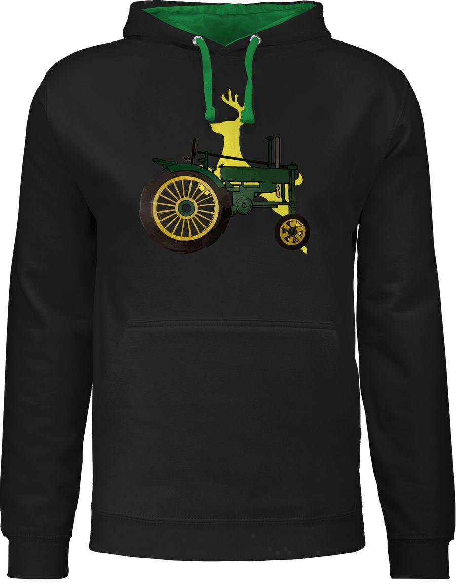 Shirtracer Traktor Hirsch Deer: Tshirt Rucksack Shirtracer