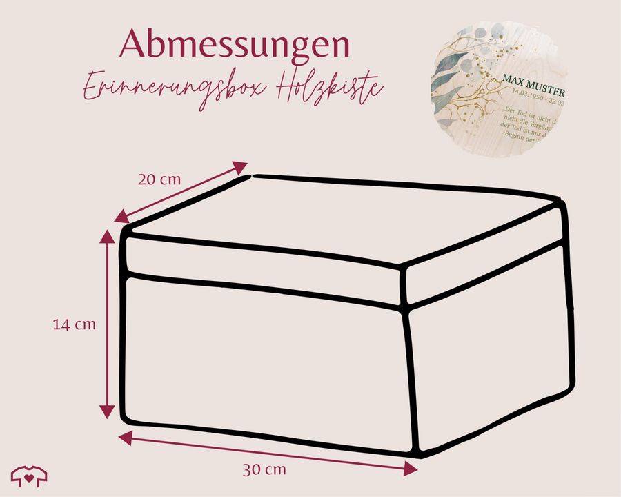 Shirtracer Trauerbox Für Kerzen Trauerbox Für Erwachsene Trauergeschenk Sternkind Beerd Shirtracer