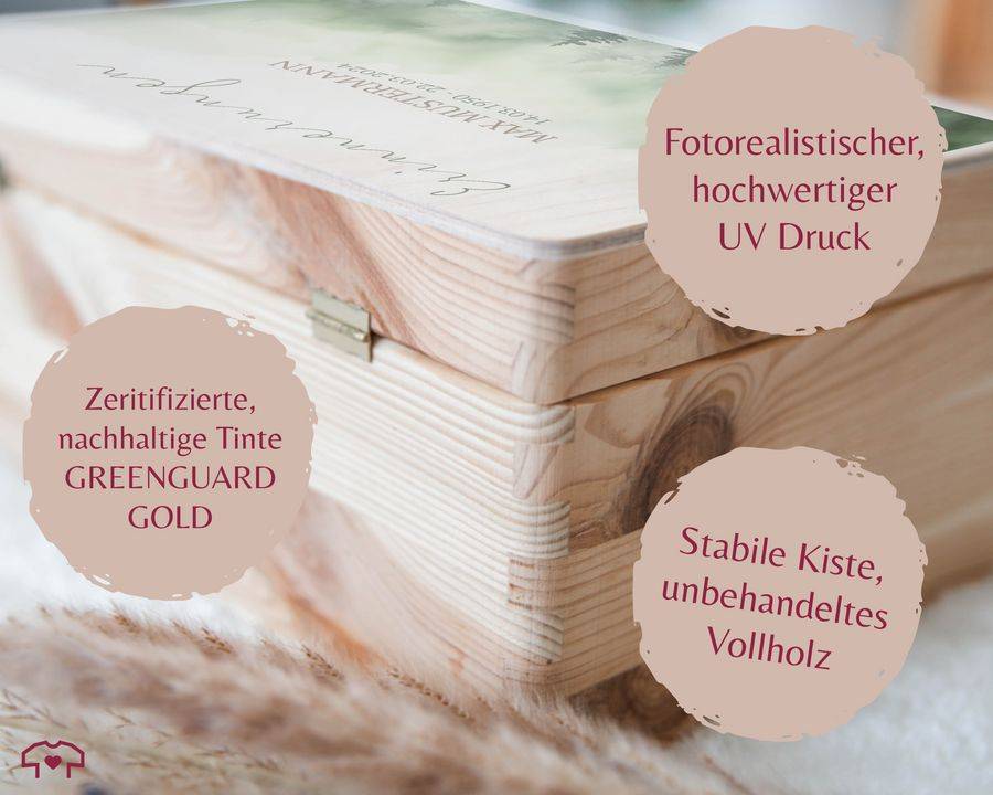 Shirtracer Trauerbox Für Trauerkarten Kartenbox Für Trauerkarten Box Für Trauerbegleitu Shirtracer