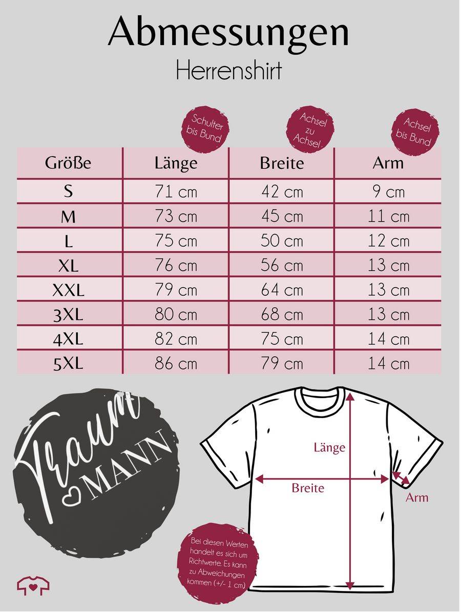 Shirtracer Traummann Mit Herz Weiß: T-Shirt Gym Bag Shirtracer