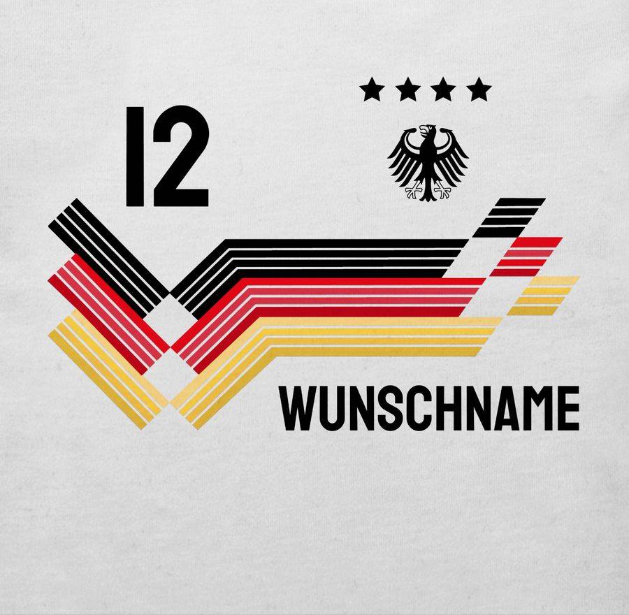 Shirtracer Trikot Mit Anpassbarem Namen Und Trikotnummer: T-Shirt Gym Bag Shirtracer