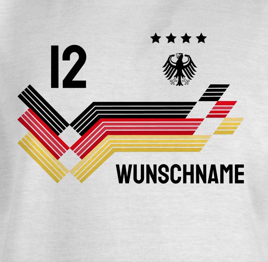 Shirtracer Trikot Mit Anpassbarem Namen Und Trikotnummer: T-Shirt Gym Bag Shirtracer