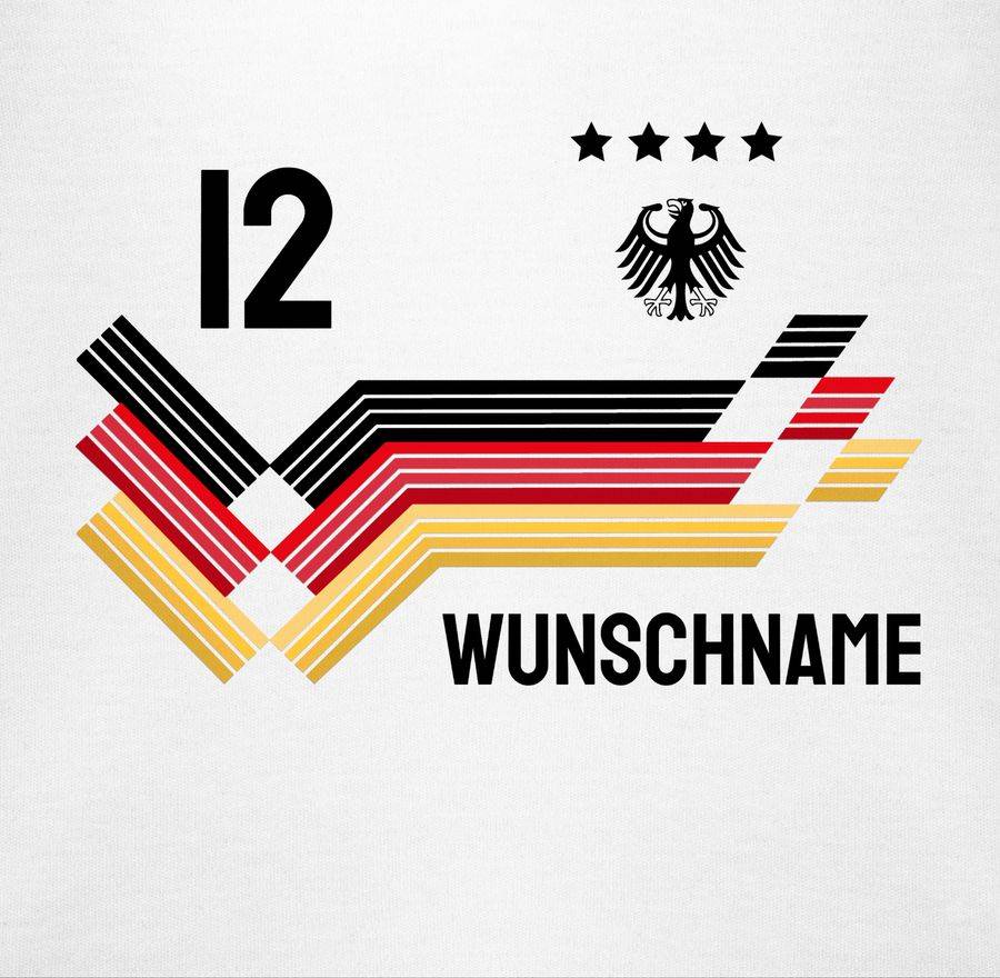 Shirtracer Trikot Mit Anpassbarem Namen Und Trikotnummer: T-Shirt Gym Bag Shirtracer