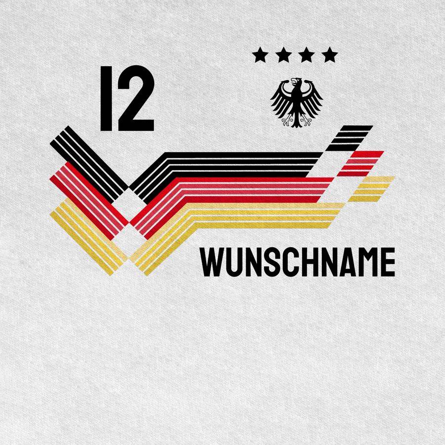 Shirtracer Trikot Mit Anpassbarem Namen Und Trikotnummer: T-Shirt Gym Bag Shirtracer