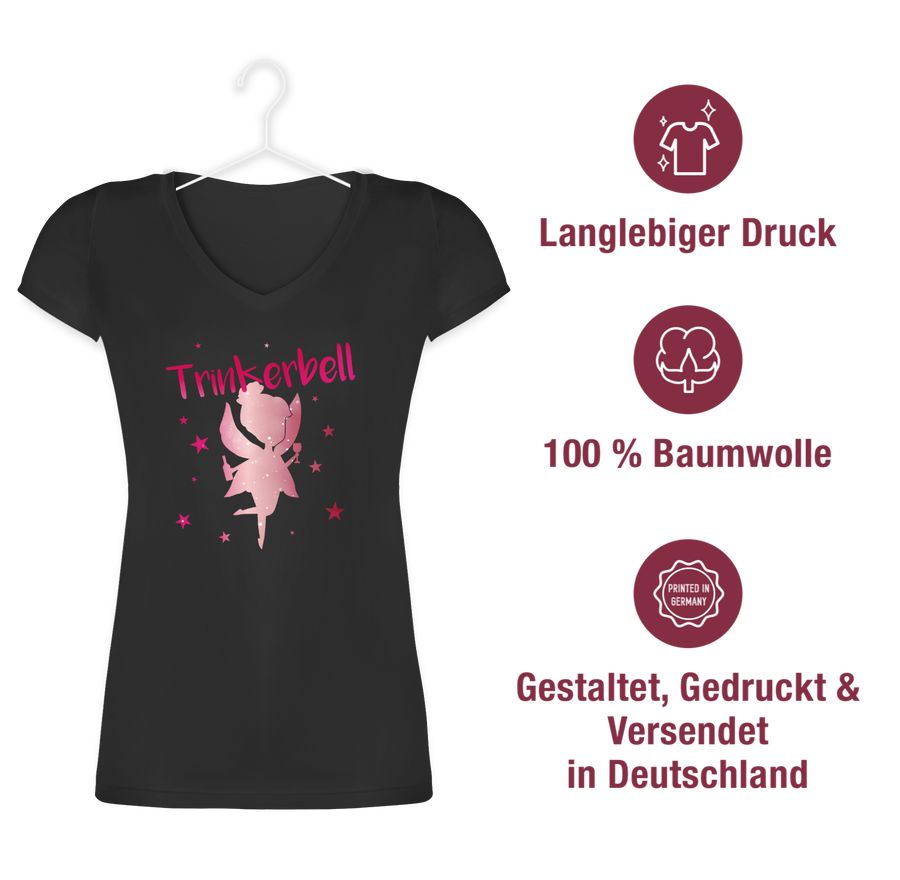 Shirtracer Trinkerbell Rot: T-Shirt Gym Bag Shirtracer