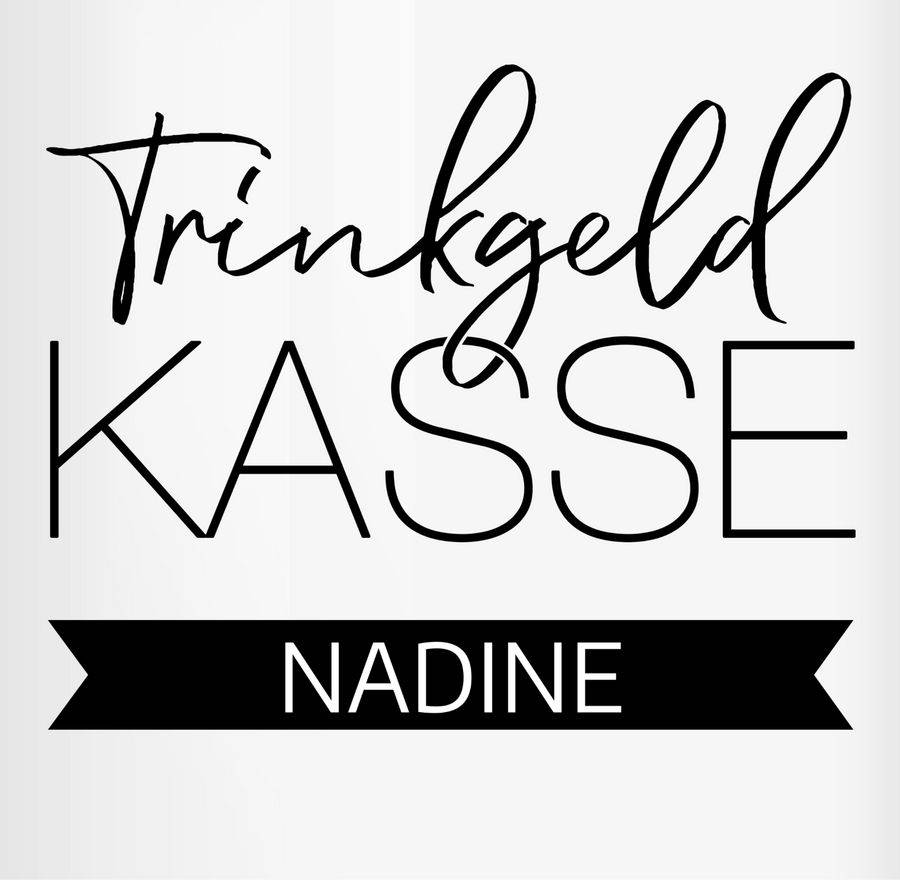 Shirtracer Trinkgeldkasse Tip Trinkgeld Shirts & Mehr Shirtracer