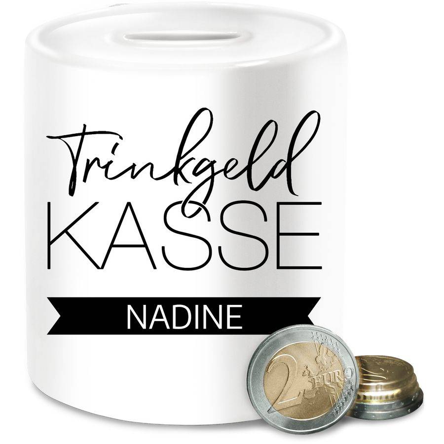 Shirtracer Trinkgeldkasse Tip Trinkgeld Shirts & Mehr Shirtracer