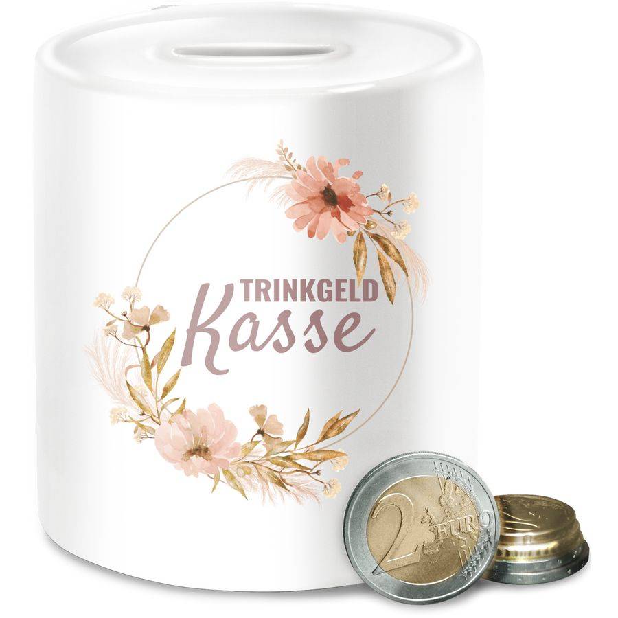 Shirtracer Trinkgeldkasse - Trockenblumen Kranz: Tshirt Gym Bag Shirtracer