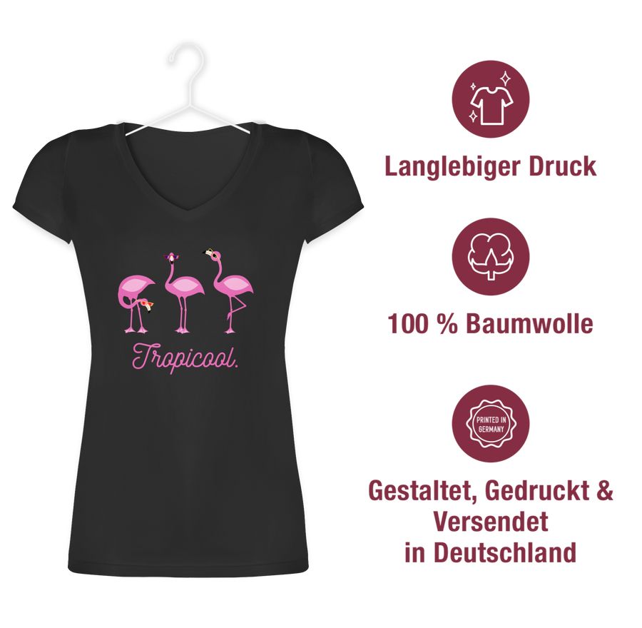 Shirtracer Tropicool Flamingo Gang Shirts & Mehr Shirtracer