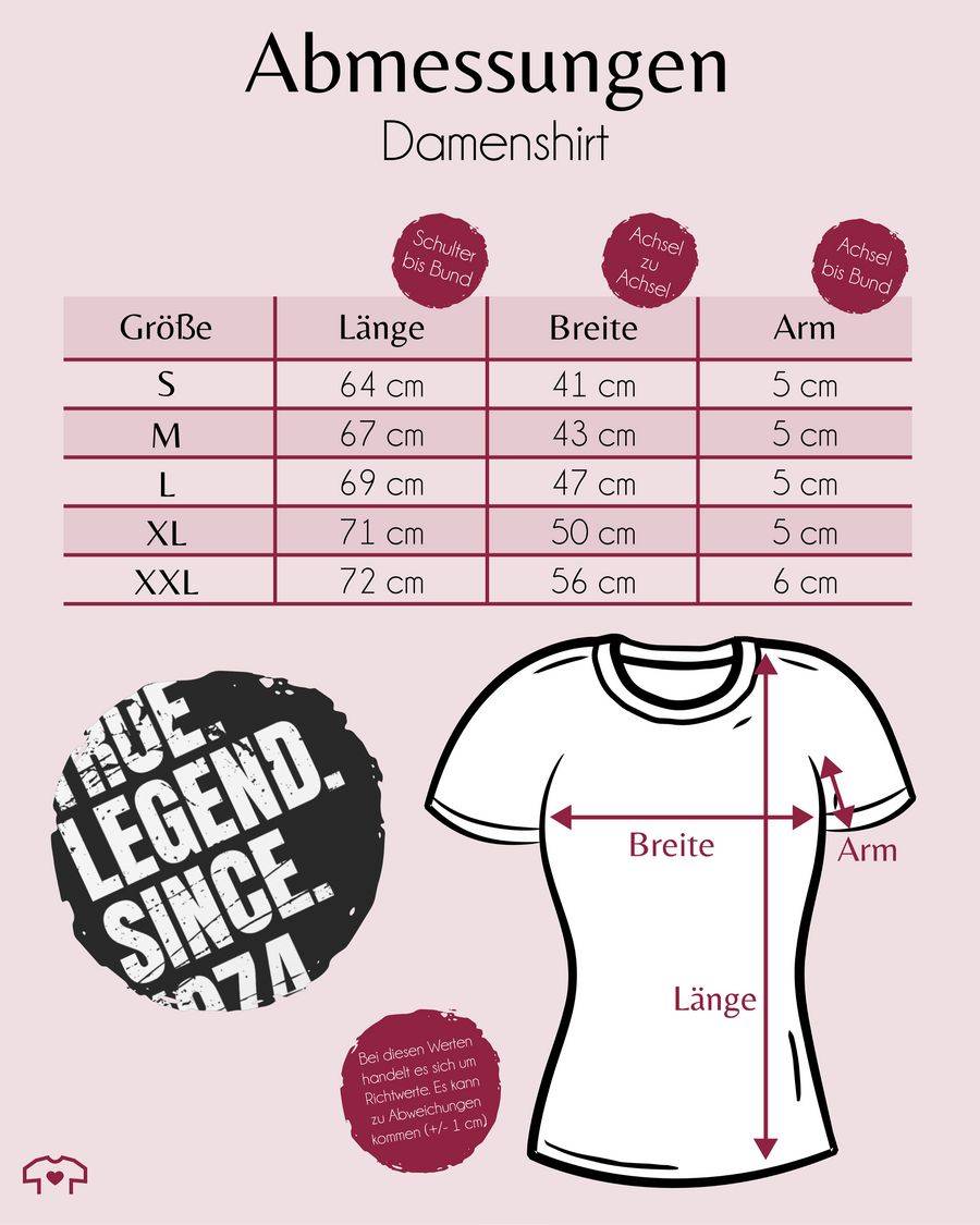 Shirtracer True Legend Since 1974 Vintage Shirts & Mehr Shirtracer