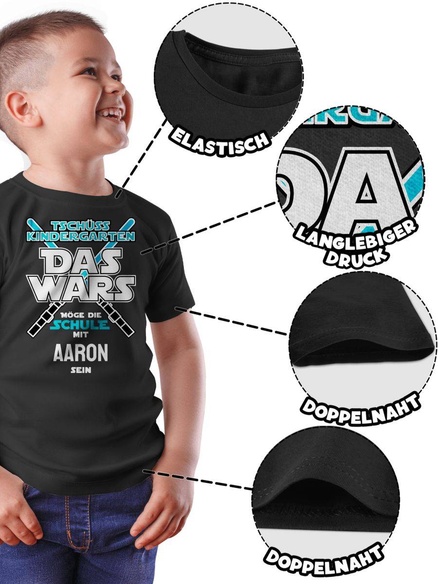 Shirtracer Tschüss Kindergarten Das Wars Shirts & Mehr Shirtracer
