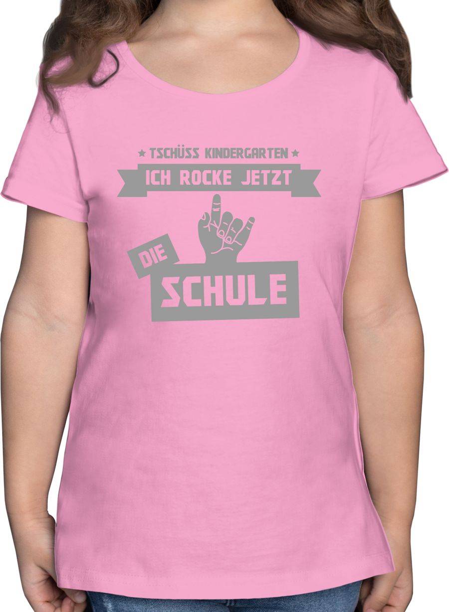 Shirtracer Tschüss Kindergarten ich rocke jetzt die Schule: Tshirt Gym Bag Shirtracer