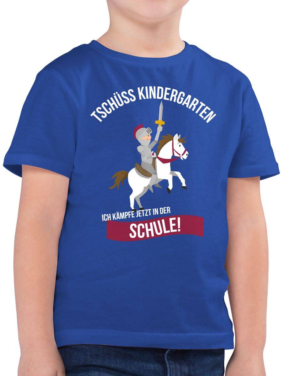 Shirtracer Tschüss Kindergarten Schule Ritter: Tshirt Gym Bag Shirtracer
