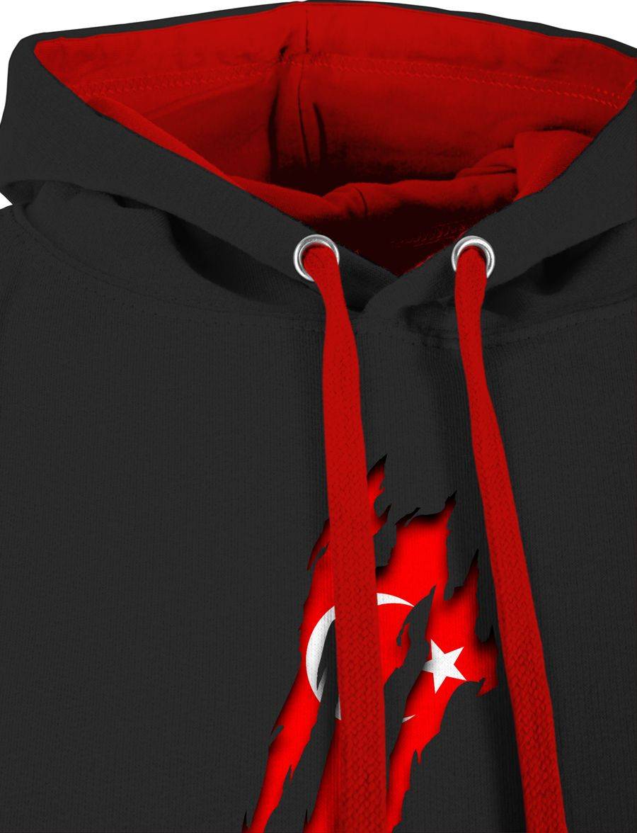 Shirtracer Türkei Krallenspuren: T-Shirt Rucksack Shirtracer