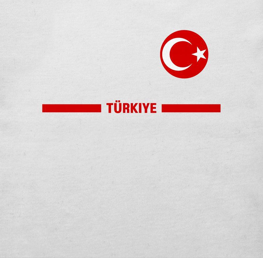 Shirtracer Türkei Trikot Wappen Türkiye Mit Stolz Türkisches Fan-Motiv Shirtracer