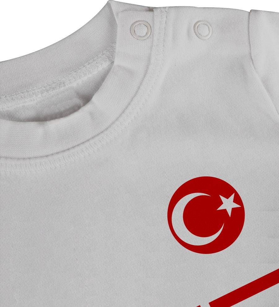 Shirtracer Türkei Trikot Wappen Türkiye Mit Stolz Türkisches Fan-Motiv Shirtracer