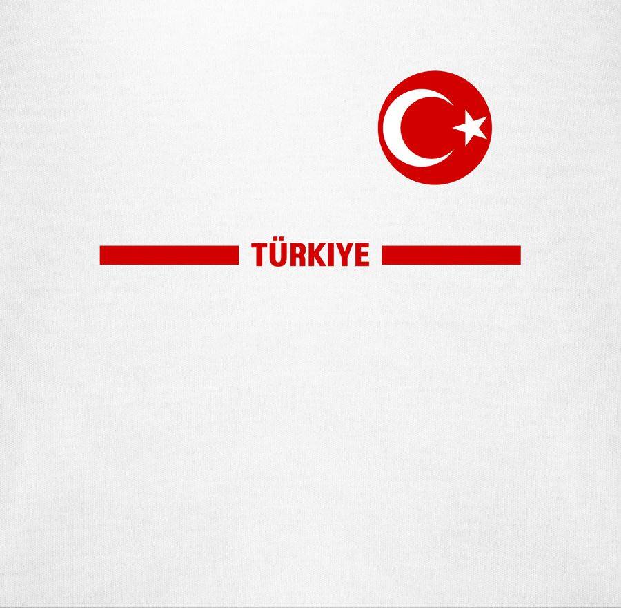 Shirtracer Türkei Trikot Wappen Türkiye Mit Stolz Türkisches Fan-Motiv Shirtracer