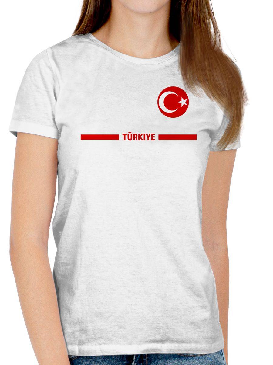 Shirtracer Türkei Trikot Wappen Türkiye Mit Stolz Türkisches Fan-Motiv Shirtracer