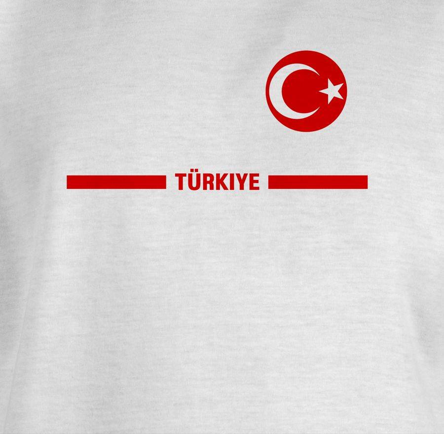 Shirtracer Türkei Trikot Wappen Türkiye Mit Stolz Türkisches Fan-Motiv Shirtracer