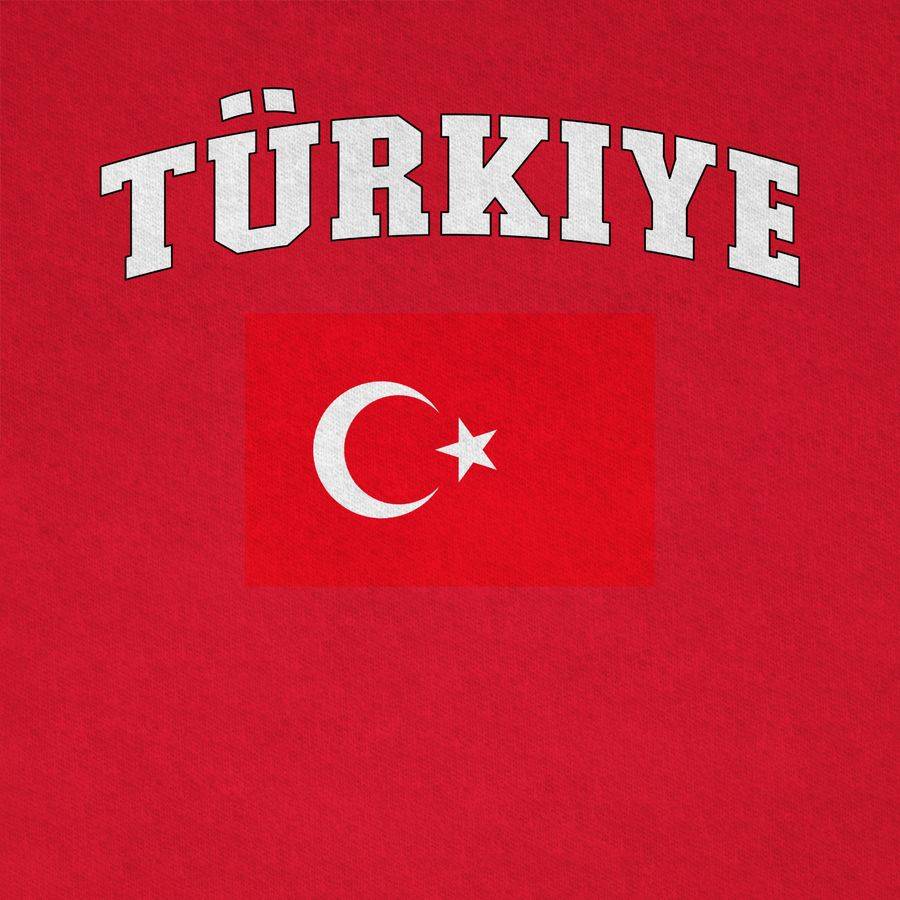 Shirtracer Türkiye Schriftzug Mit Flagge Türkei Turkey Türkisch Shirtracer