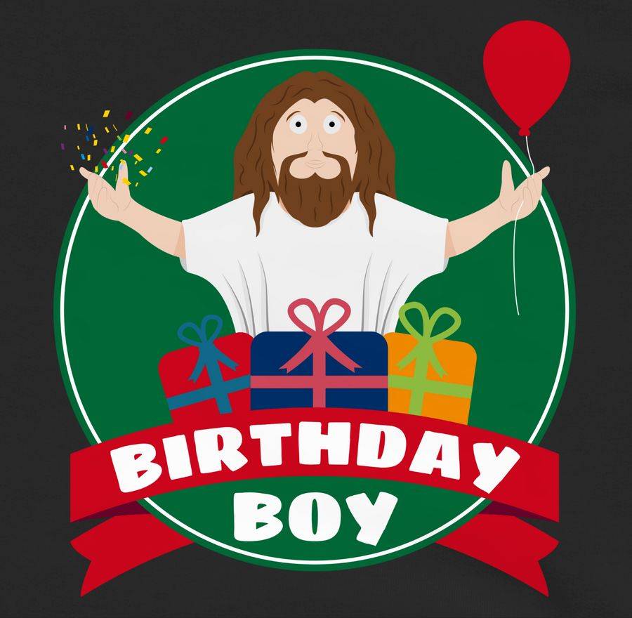 Shirtracer Ugly Christmas I Jesus Birthday Boy: T-Shirt Gym Bag Shirtracer