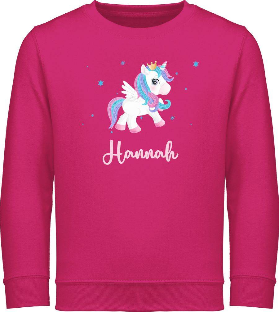 Shirtracer Unicorn Einhorn mit Namen Shirts & Mehr Shirtracer