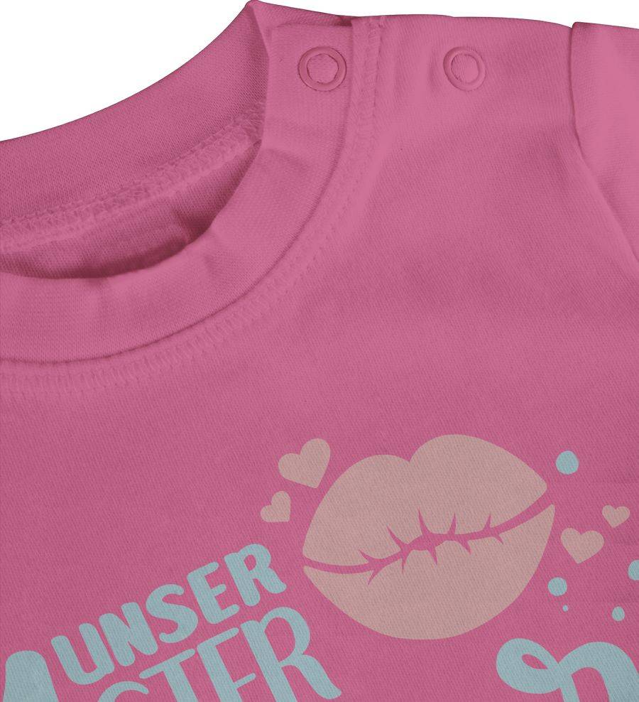 Shirtracer Unser 1ster Vatertag Mit Kussmund - Herzchen: Tshirt Rucksack Shirtracer