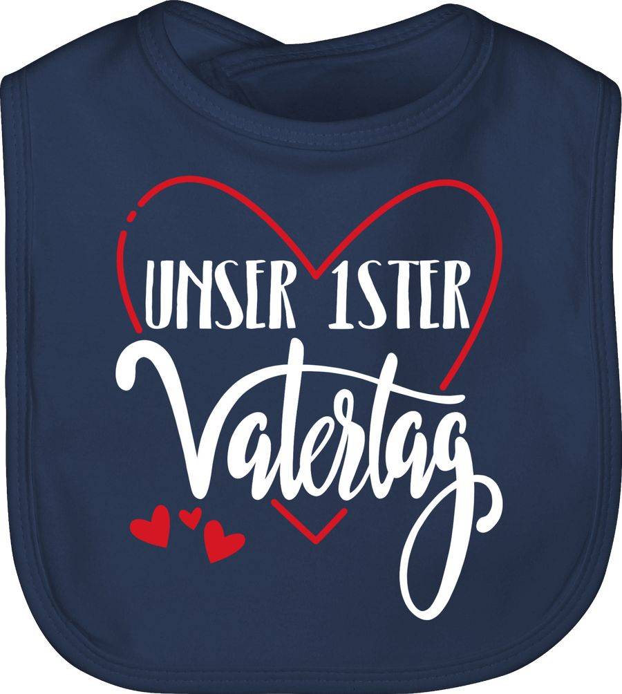 Shirtracer unser 1ster Vatertag - rot/weiß Shirts & Mehr Shirtracer