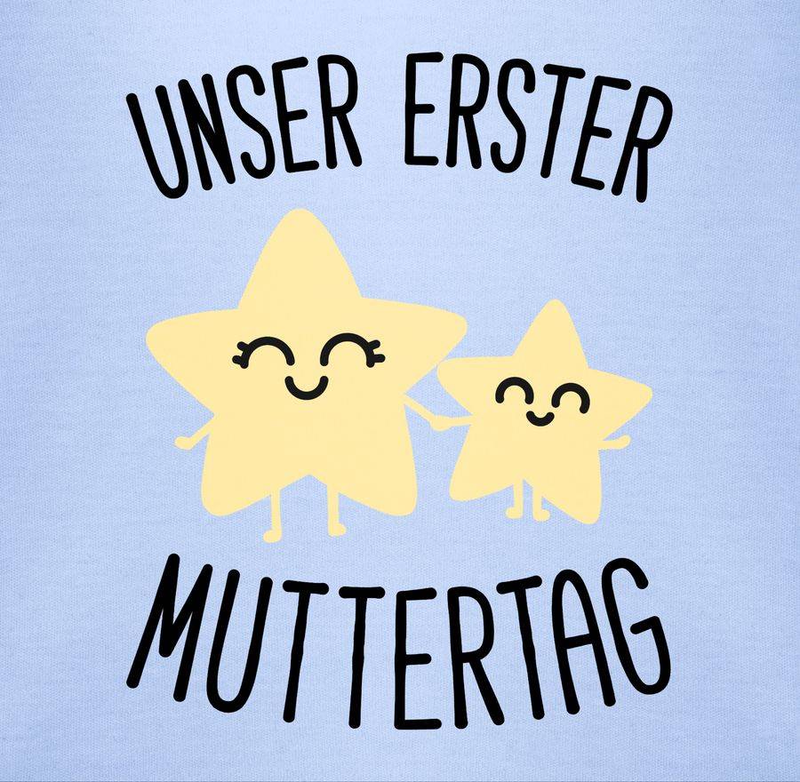 Shirtracer Unser Erster Muttertag: Tshirt Gym Bag Shirtracer