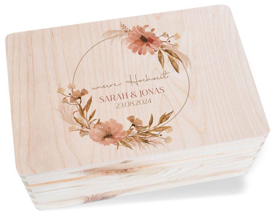 Shirtracer Unsere Hochzeit Hochzeitskartenbox Hochzeitsbox Kartenbox Hochzeit Shirtracer