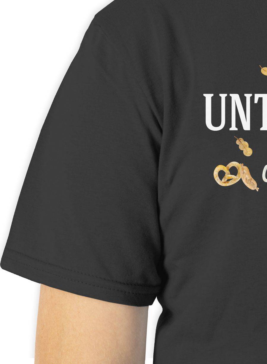 Shirtracer Unterhopft - Schriftzug Und Volksfest Symbole: T-Shirt Turnbeutel Shirtracer