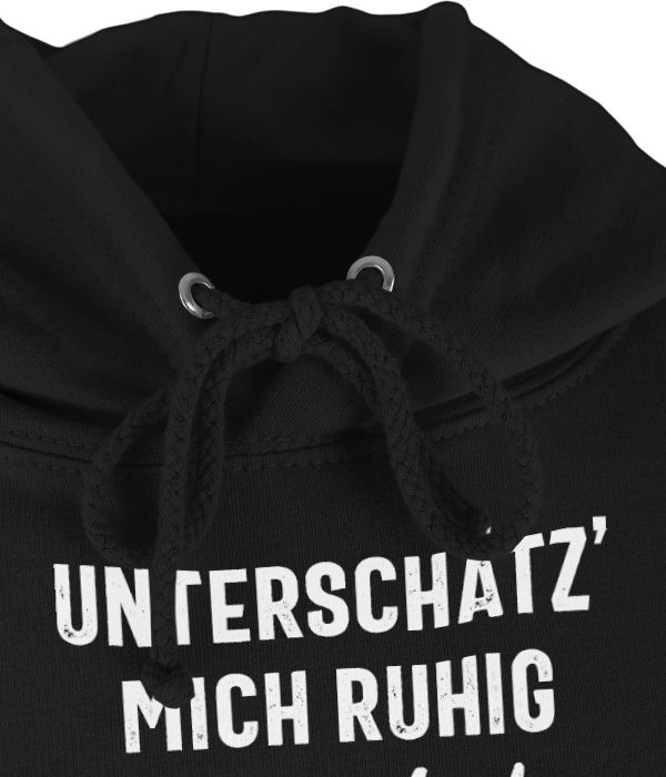 Shirtracer Unterschätz' Mich Ruhig Das Wird Lustig: Tshirt Rucksack Shirtracer