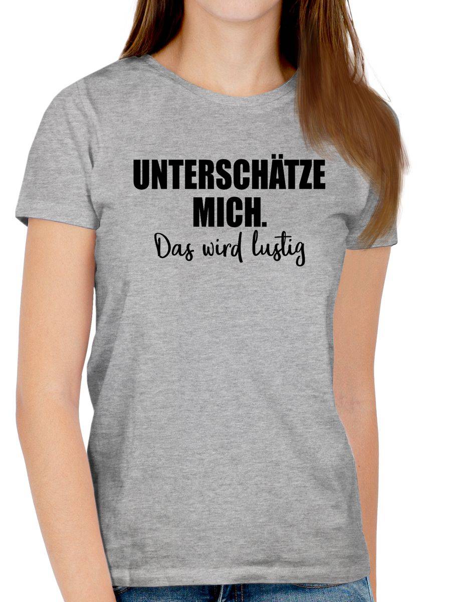 Shirtracer Unterschätze Mich. Das Wird Lustig: T-Shirt Rucksack Shirtracer