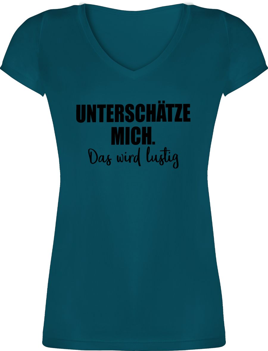 Shirtracer Unterschätze mich. Das wird lustig: T-Shirt Rucksack Shirtracer