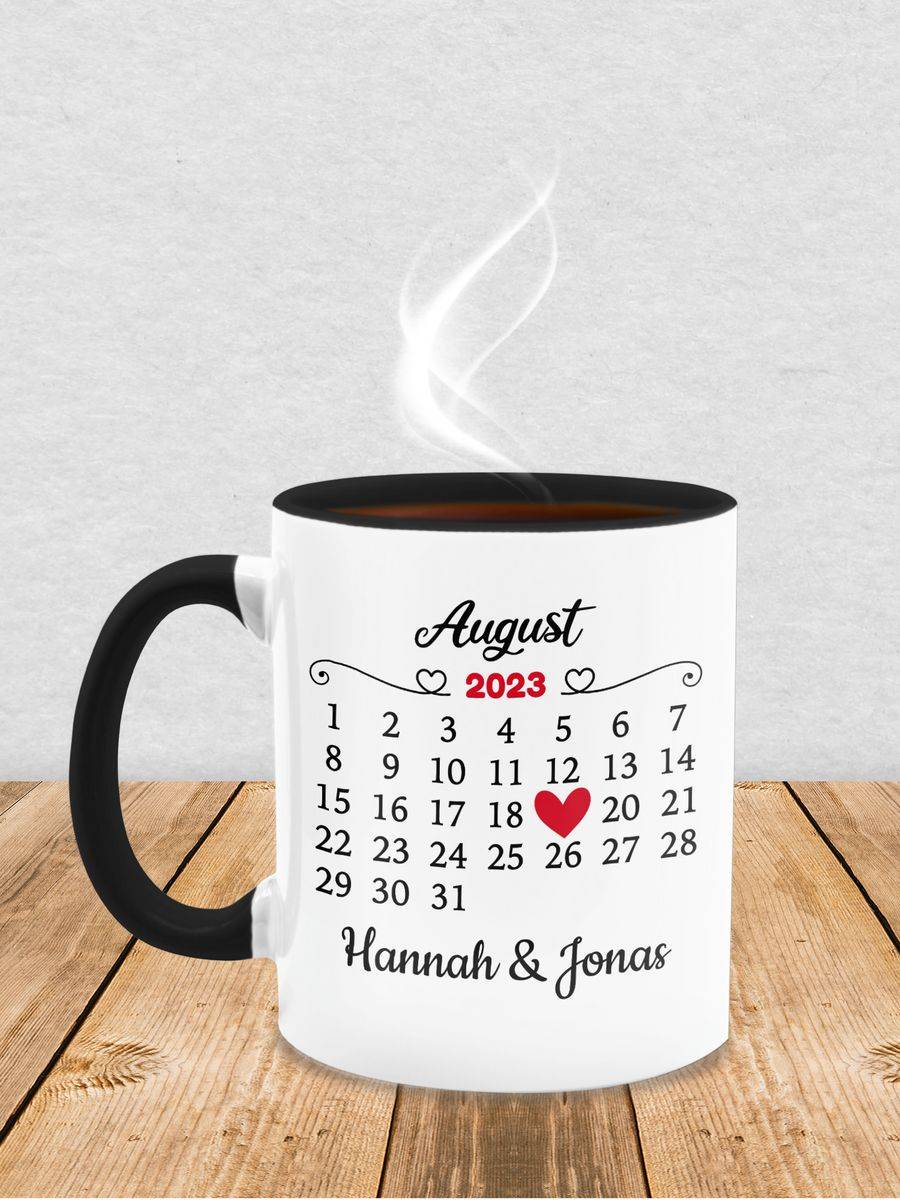 Shirtracer Valentinstag-Geschenk Für Sie Und Ihn Personalisiert Mit Namen Und Datum Für P Shirtracer