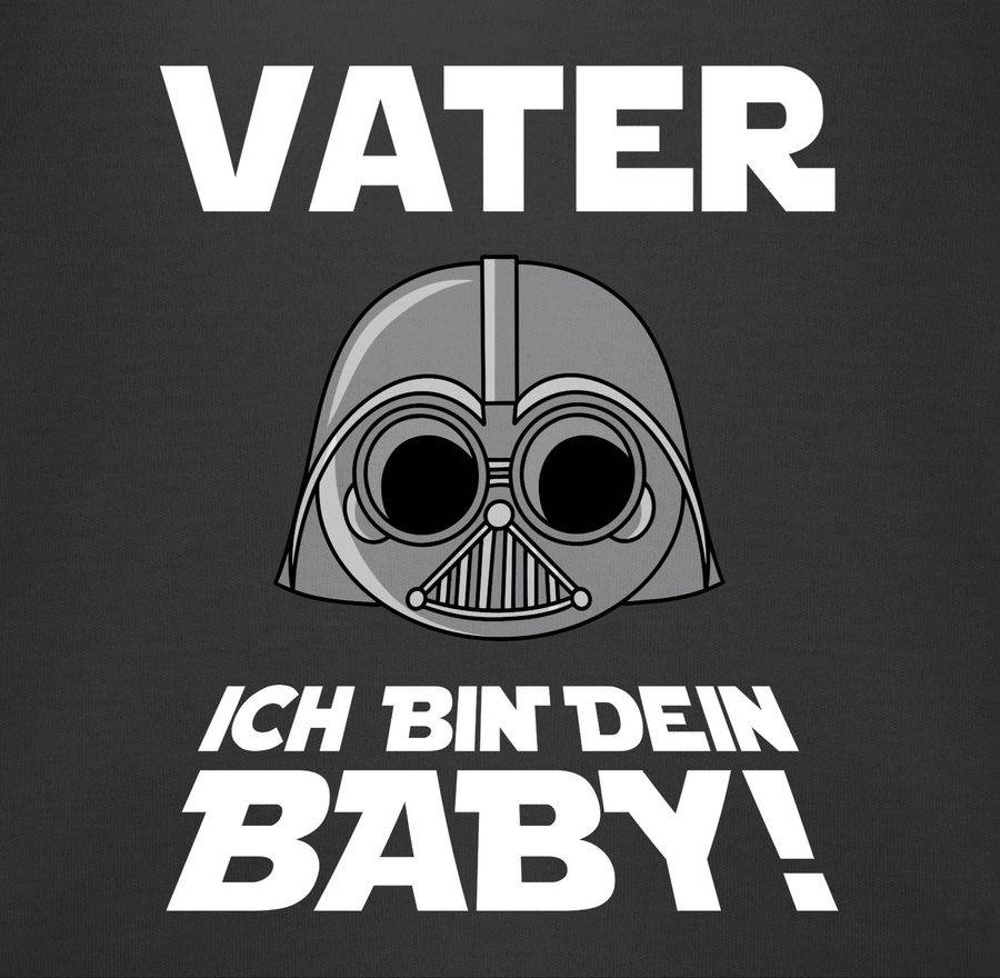 Shirtracer Vater Ich Bin Dein Baby - Weiß Shirts & Mehr Shirtracer