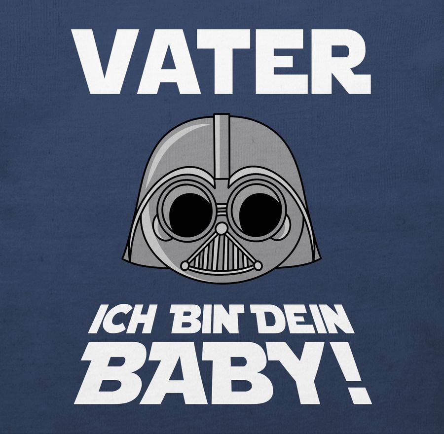 Shirtracer Vater Ich Bin Dein Baby - Weiß Shirts & Mehr Shirtracer