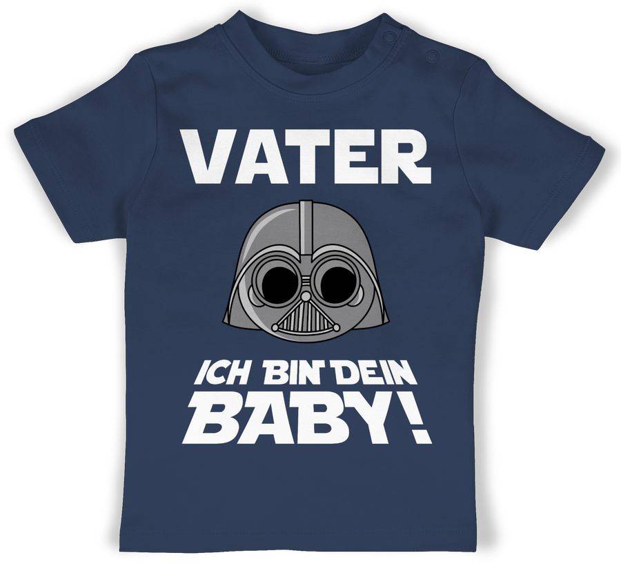 Shirtracer Vater ich bin dein Baby - weiß Shirts & Mehr Shirtracer