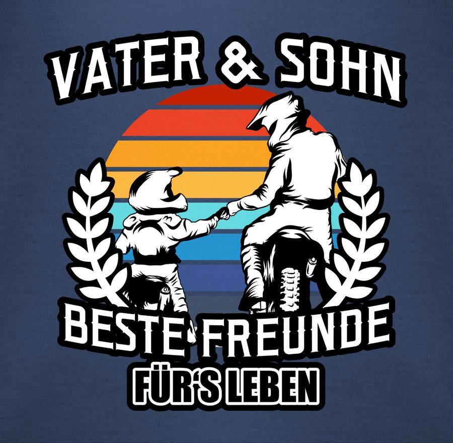 Shirtracer Vater Und Sohn - Beste Freunde Für's Leben Motocross Shirts & Mehr Shirtracer