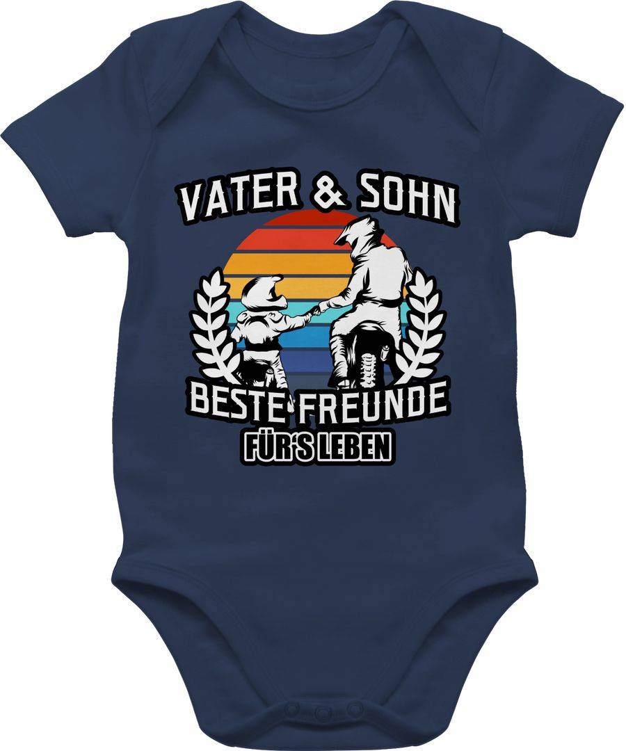 Shirtracer Vater und Sohn - Beste Freunde für's Leben Motocross Shirts & Mehr Shirtracer