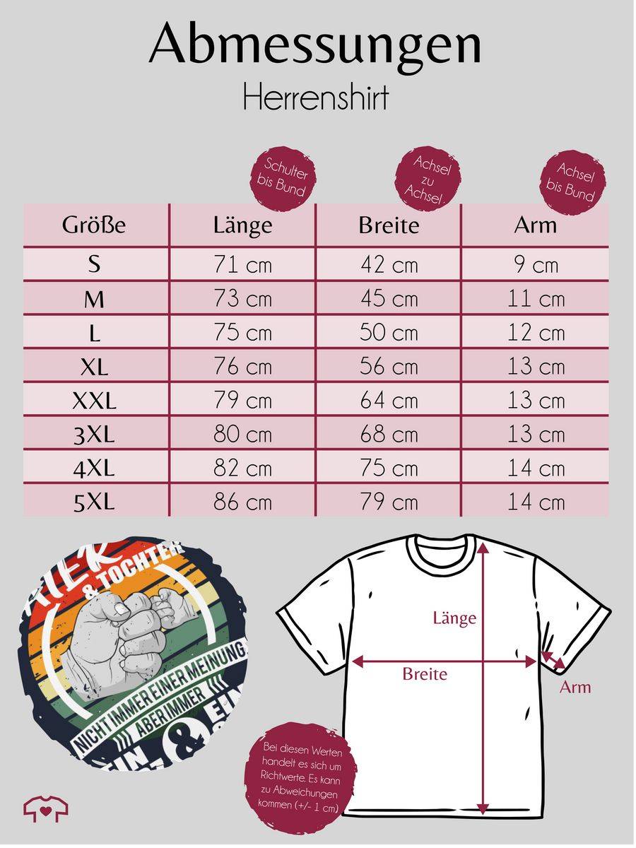 Shirtracer Vater Und Tochter Eine Seele Fäuste Vintage: T-Shirt Rucksack Shirtracer
