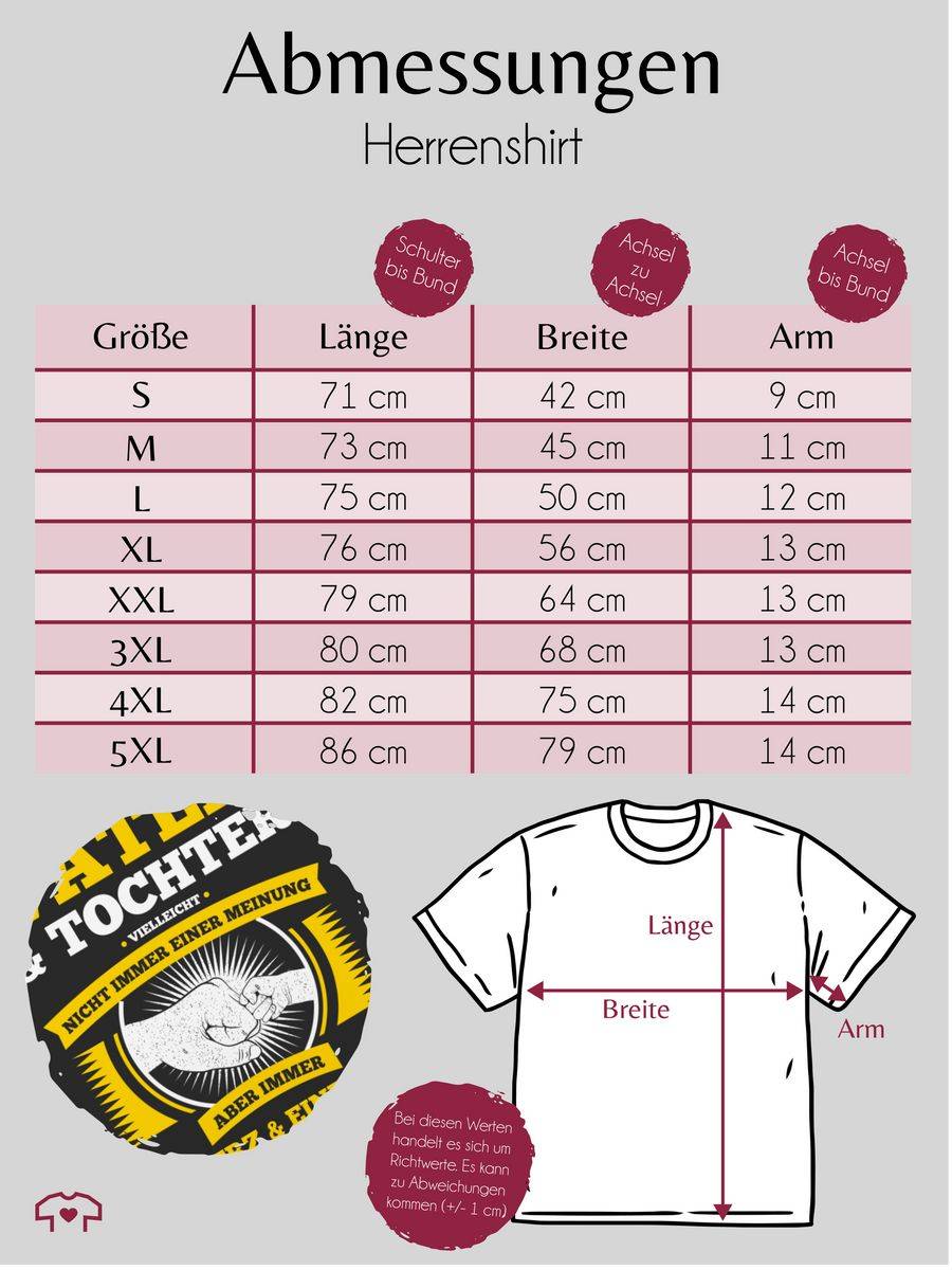 Shirtracer Vater Und Tochter Nicht Immer Einer Meinung Shirts & Mehr Shirtracer