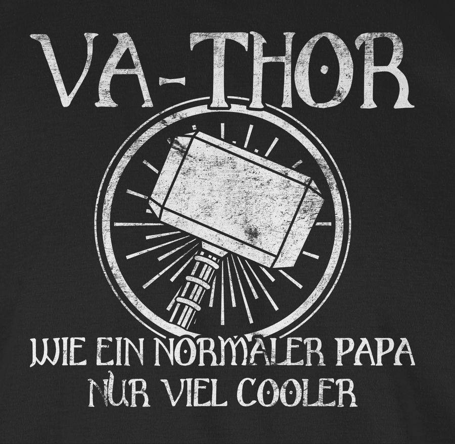 Shirtracer Vathor Wie Ein Normaler Papa Nur Viel Cooler - Weiß: T-Shirt Gym Bag Shirtracer