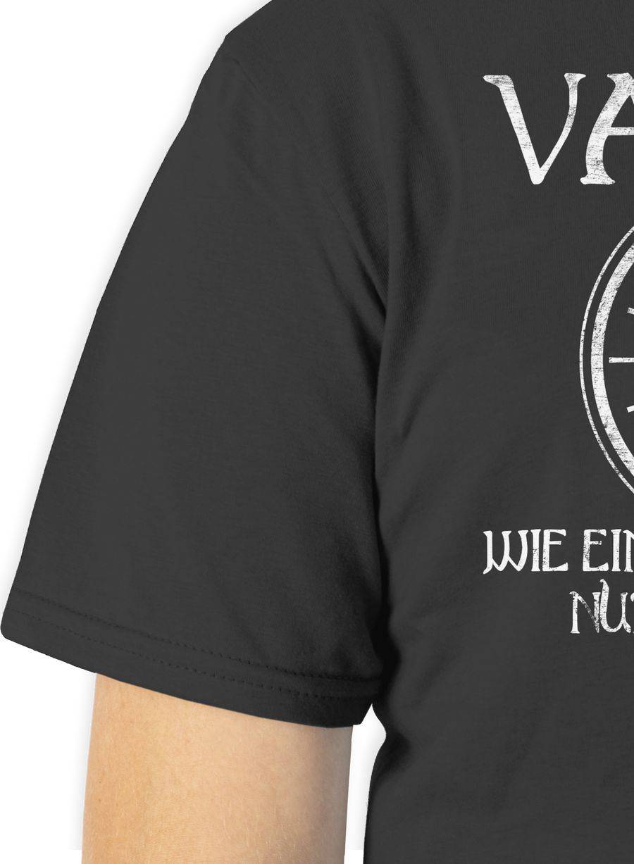 Shirtracer Vathor Wie Ein Normaler Papa Nur Viel Cooler - Weiß: T-Shirt Gym Bag Shirtracer