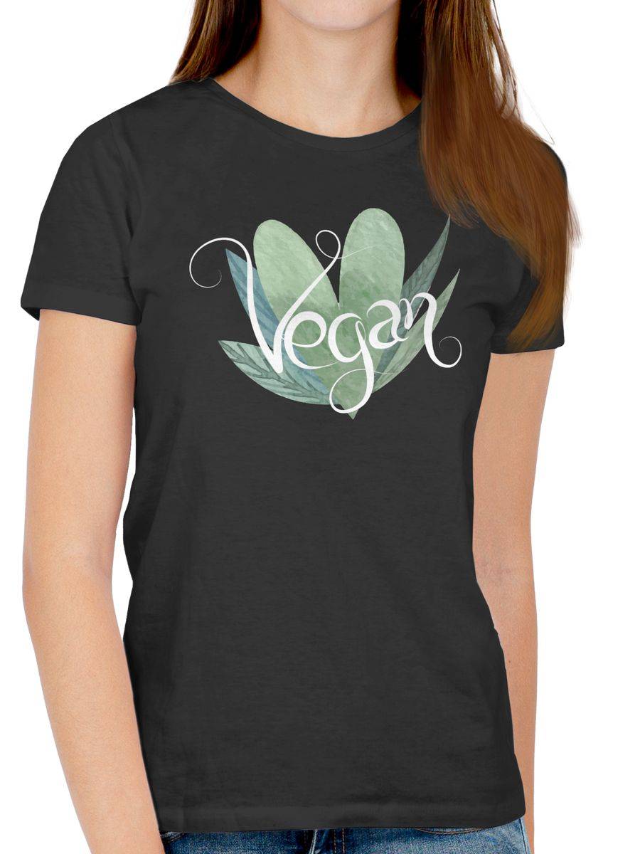 Shirtracer Vegan Lettering: T-Shirt Gym Bag Shirtracer