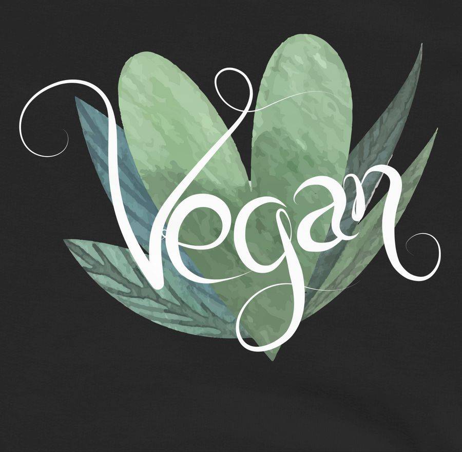 Shirtracer Vegan Lettering: T-Shirt Gym Bag Shirtracer